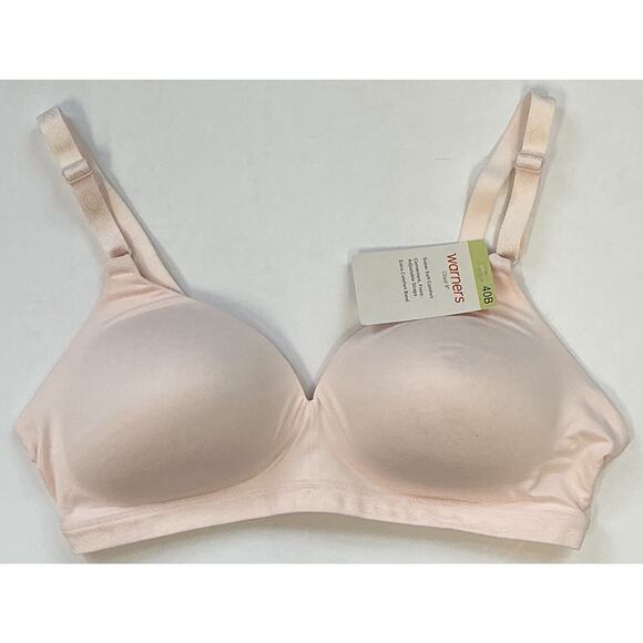 Warners Cloud9 Soft Pink Lightly Lined Wireless Bra (WR1269-682) 40B - Picture 1 of 4